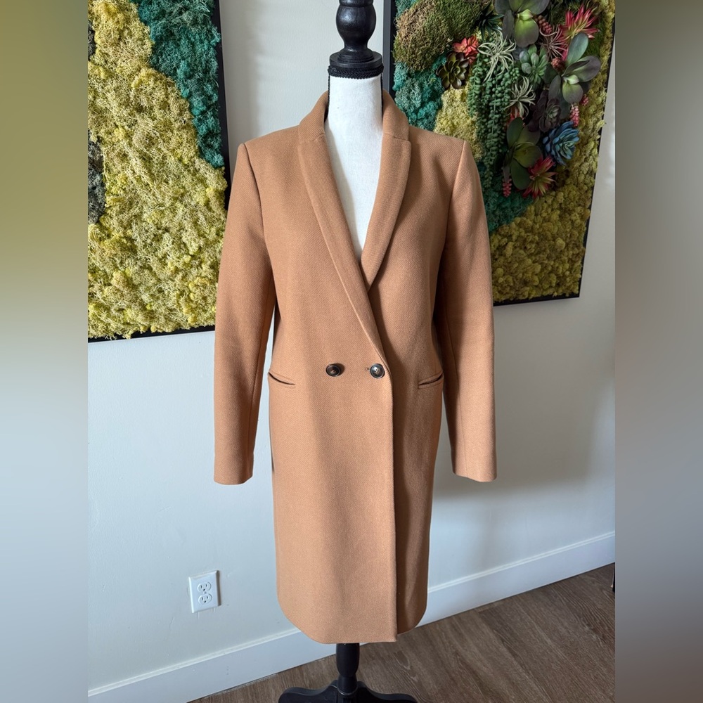 Promod Camel Trench Coat